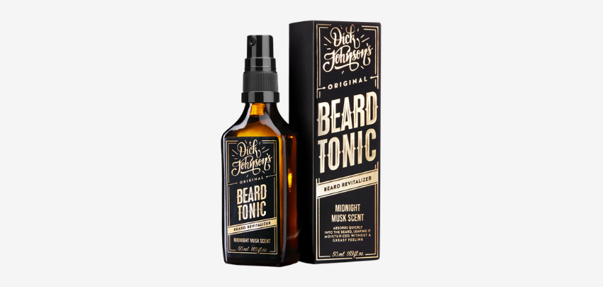 Dick Johnson Beard Tonic Midnight Musk für 19€ - Bartpflegespray, erfrischend, Midnight-Duft