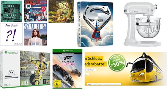 Highlight-Angebote: Die 5 besten Schnäppchen am 03.10.2016