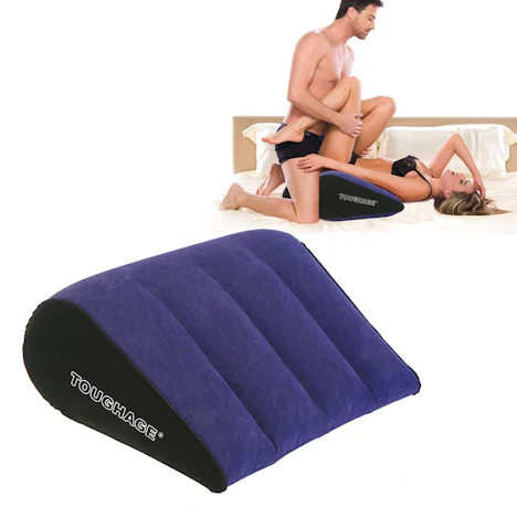 TOUGHAGE Sex Lendenkissen mit Triangel - Aufblasbar
