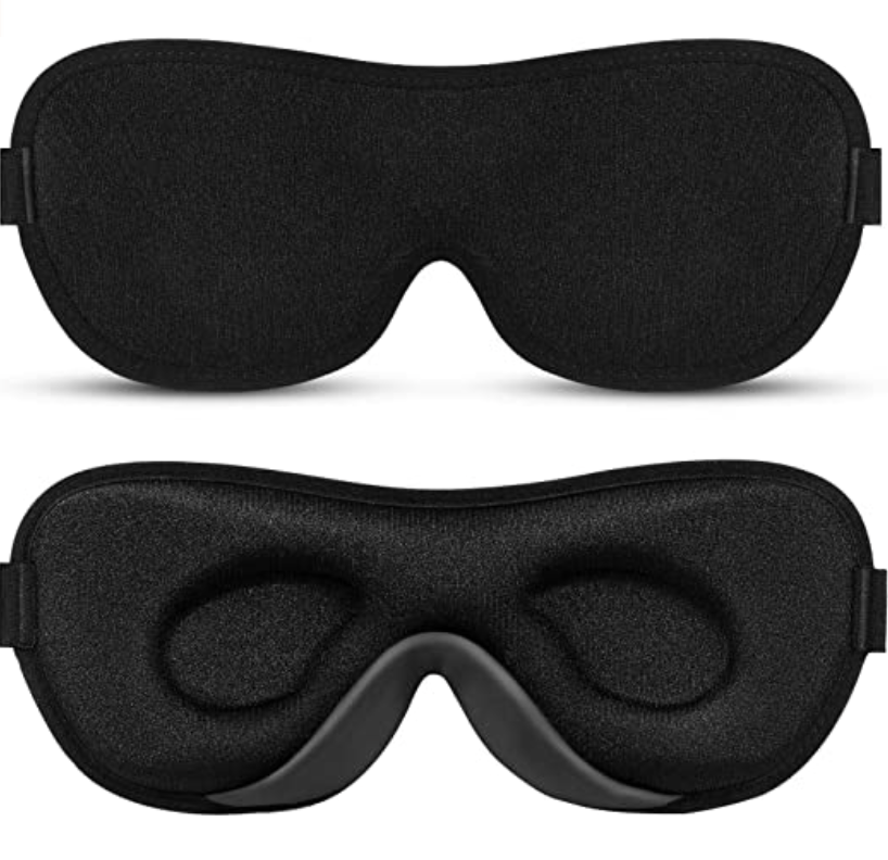 Boniesun Ultradünne Schlafmaske für Frauen &amp; Herren