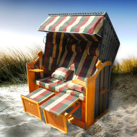 Premium Strandkorb für nur 211,65€ anstatt 320€