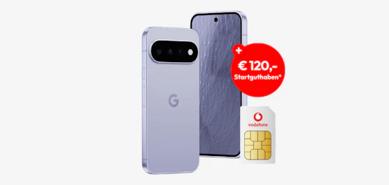 Bis zu 327€ GEWINN 🔥📱 Google Pixel 11 & 50GB Vodafone Allnet-Flat