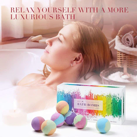 8 Packungen Aprilis Badekugel Geschenkset nach Rabatt 12.00€
