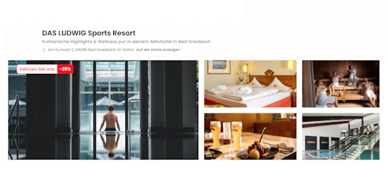 2 Nächte DAS LUDWIG Sports Resort für 159€ p.P. - Wellness, Genuss & Aktivurlaub in Bad Griesbach 🏃♀️🌿