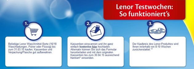 lenor testwoche so gehts