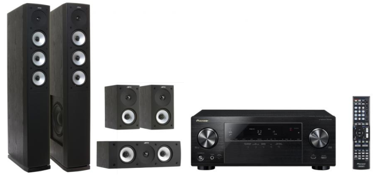Pioneer VSX-824-K (5.2 AV-Receiver) + Jamo S 626 HCS Heimkinosystem für 565€ *UPDATE3*