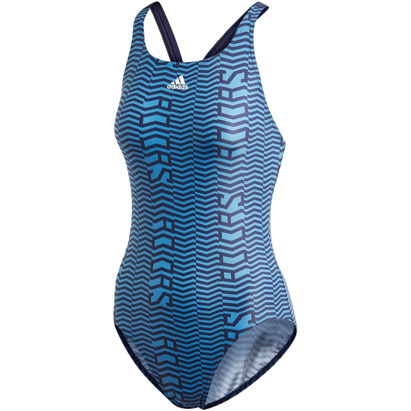 11% auf Adidas SH3.RO Branding Swimsuit shock cyan/tech indigo sparen