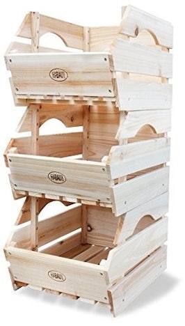 9,04€ auf Habau Gemüsekiste stapelbar 3-er Set sparen