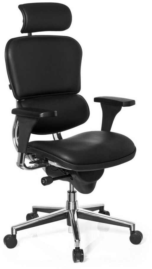 114,05€ auf HJH Office Ergohuman Base One Leder schwarz (652983) sparen