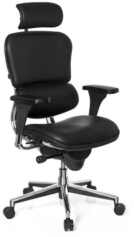 114,05€ auf HJH Office Ergohuman Base One Leder schwarz (652983) sparen