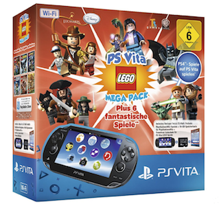 Sony PS VITA WiFi Lego Mega Pack Bundle für 149€ bei Media Markt