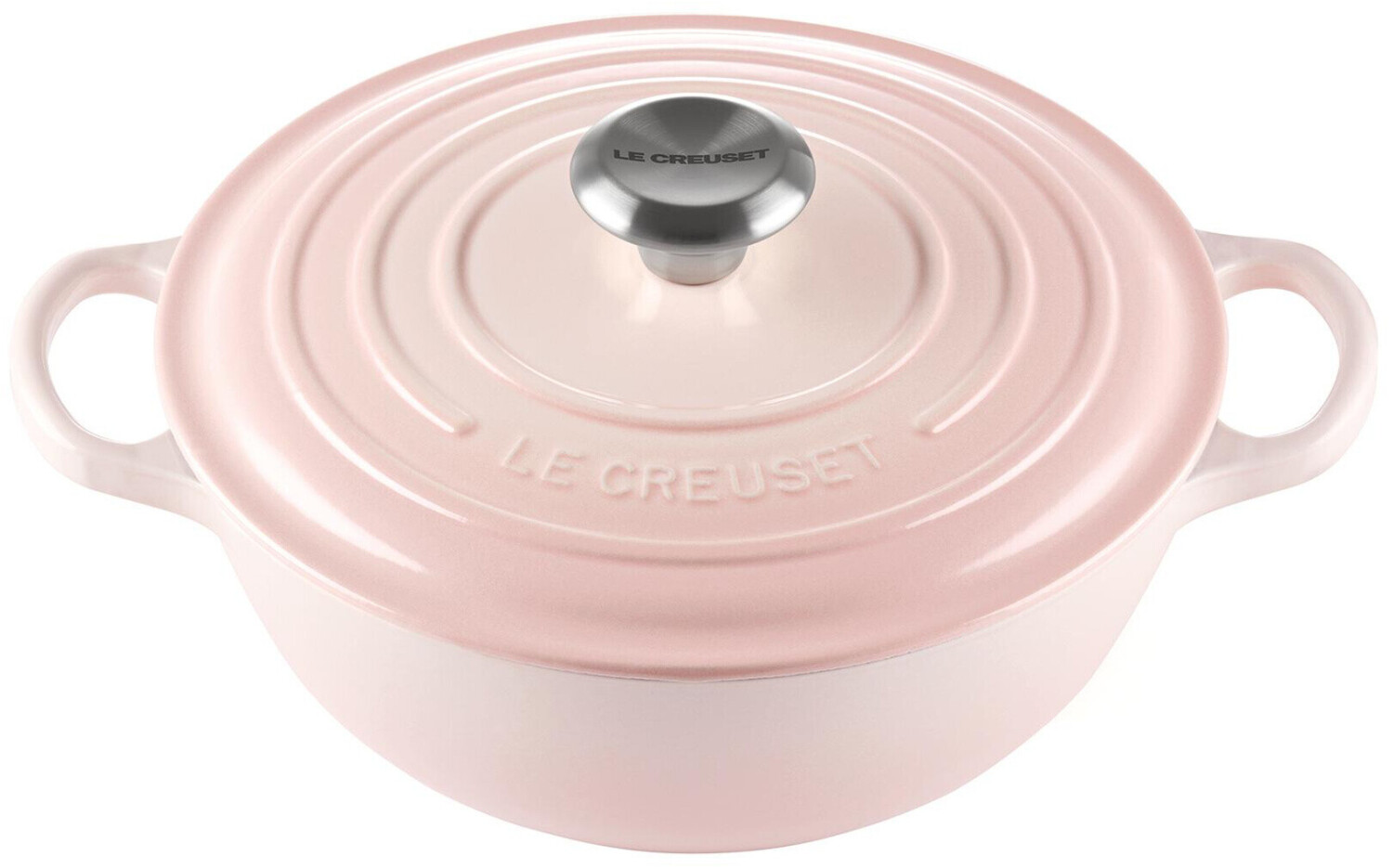 Aktion: Le Creuset La Marmite Signature 24 cm shell pink 30% günstiger