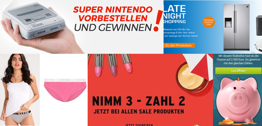 Highlight-Angebote: Die besten Schnäppchen am 28.06.2017