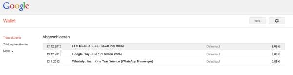 google wallet problem
