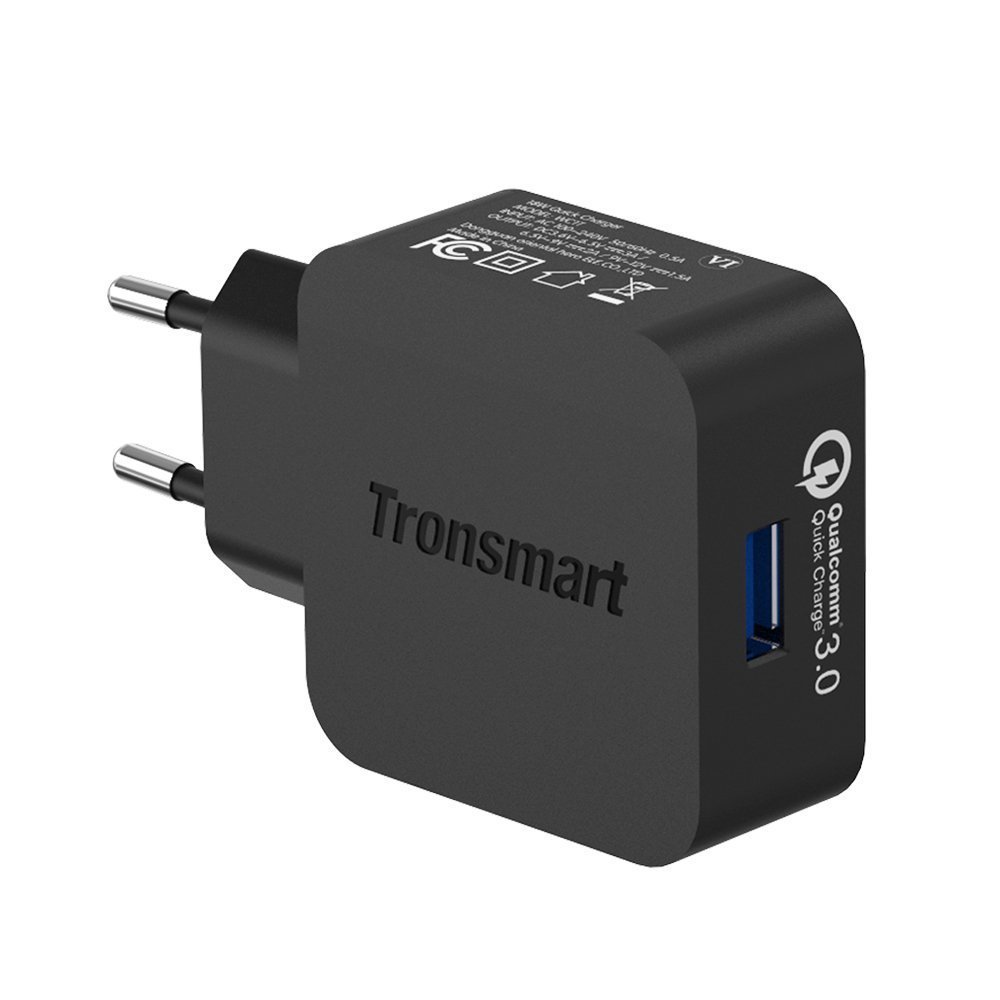 Quick Charge 3.0 USB Turbo Charger Adapter Ladegerät mit Micro-USB-Kabel für 10.50€