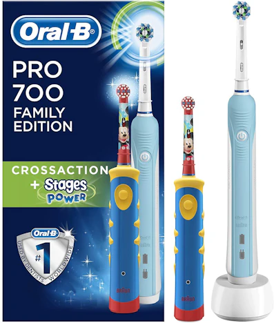 Oral-B Pro 700 Family Edition Pro 700 Cross Action + Stages Power
