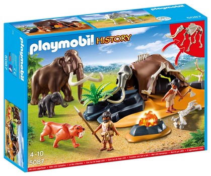 Playmobil History - Steinzeitlager mit Feuer ab 12€