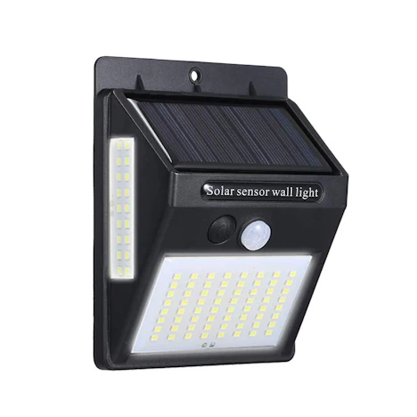 LED 3 Seiten Solarenergie Wandmontierte Lampe DC5.5V 20W
