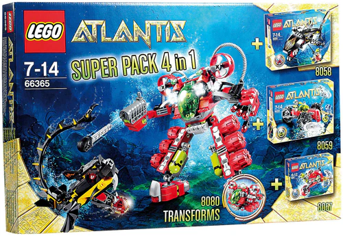 Lego Atlantis 4 in 1 für 45€
