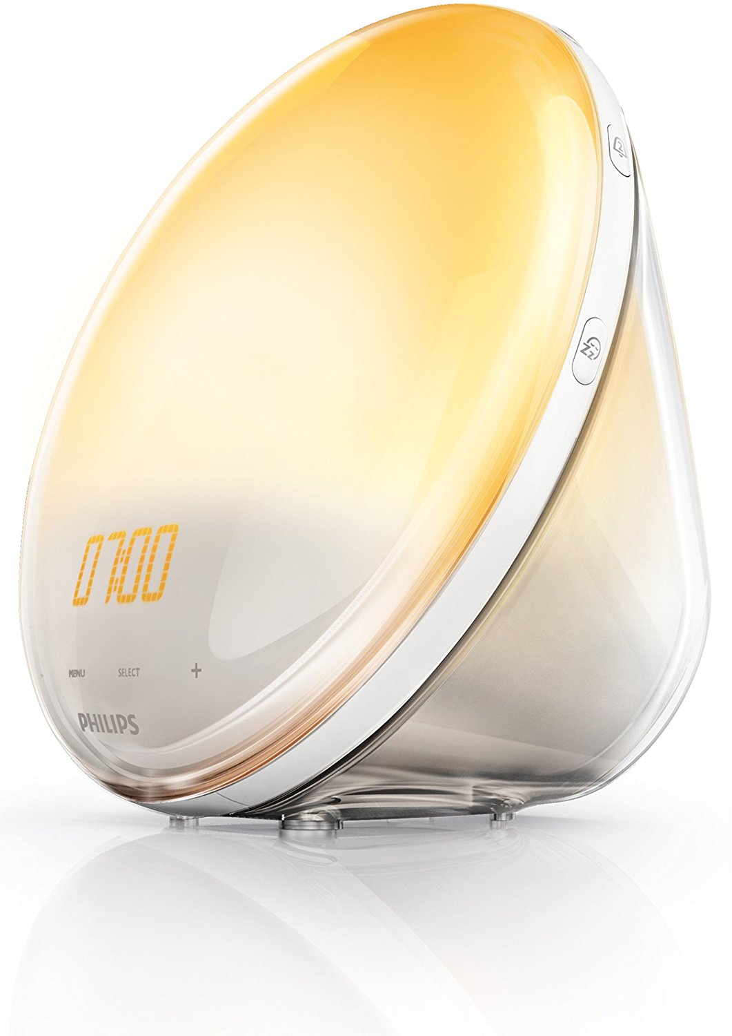 Amazon - Philips HF3520/01 Wake-Up Light (Sonnenaufgangfunktion, digitales FM Radio, Tageslichtwecker) weiß 76,99 Euro