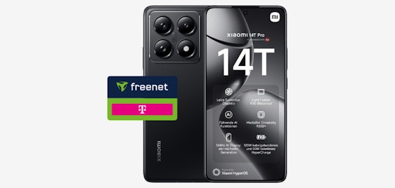 Schnapper! 📱 Xiaomi 14T Pro mit 20 GB 5G Telekom Allnet für 19,99€/Monat