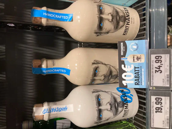 10€ Rabatt auf Knut Hansen Gin