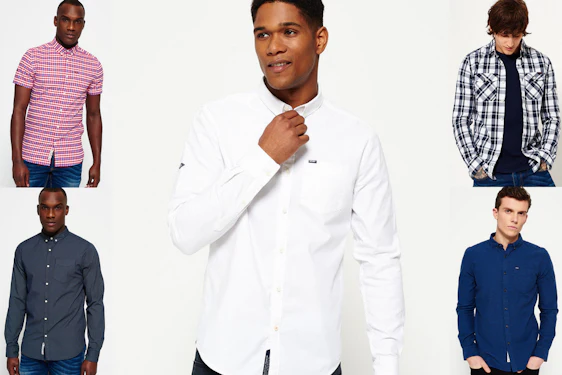Superdry-Hemden für 27€ – zahlreiche Designs von S bis XXL