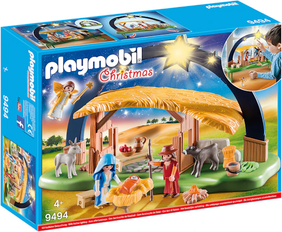 Playmobil Christmas - Lichterbogen "Weihnachtskrippe" (9494) mit 5,47€ Ersparnis