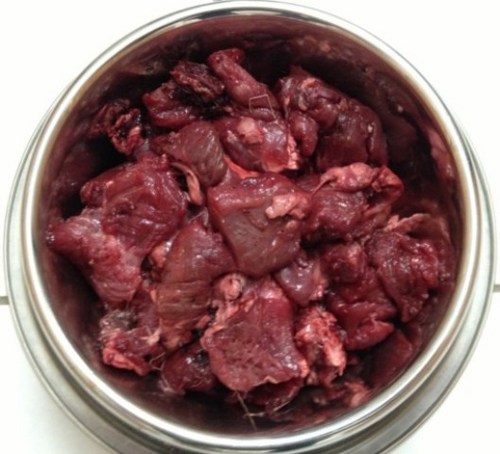 Für Tierfreunde Wild-Gulasch