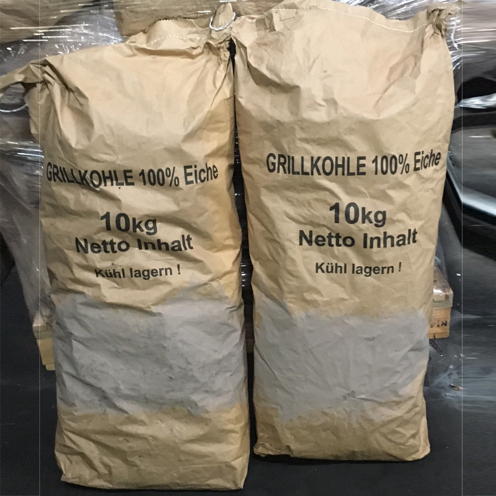 Vorbei! 20 KG Eichen-Grillkohle für nur 17,90 EUR inkl. Versand