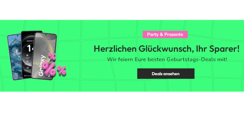 📱 MediaMarkt &amp; Saturn: Handytarif Aktionen z.B. Samsung Galaxy S24 (256GB) für nur 1€ + 35GB LTE Allnet für 29,99€ + 50€ Wechselbonus