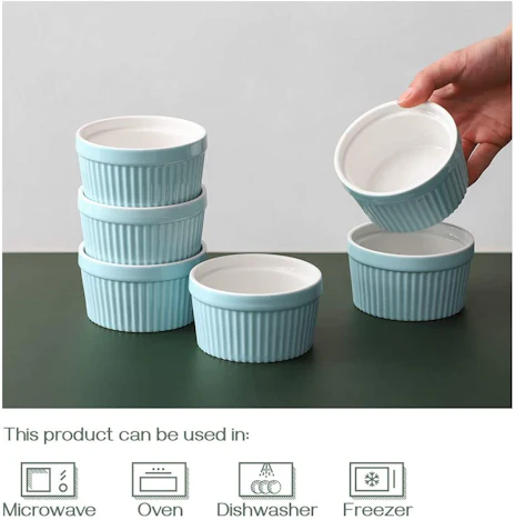 40% off DOWAN Soufflé Förmchen 235ml 6 pieces