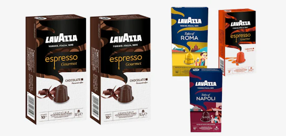 Genialer Preis-Trick! ☕ Lavazza Espresso Gourmet Kapseln 10 Stück für 2€ 🍫