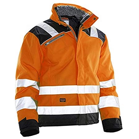 Jobman 134607–3199–8 XXL Winter Jacke – Orange/Schwarz (1)