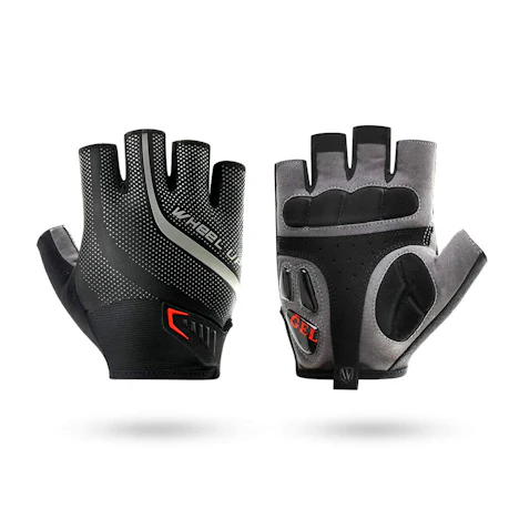 GEL Atmungsaktive Fahrradhandschuhe (Herren&Damen) in Schwarz& Grau für 11,19€ statt 15,99€