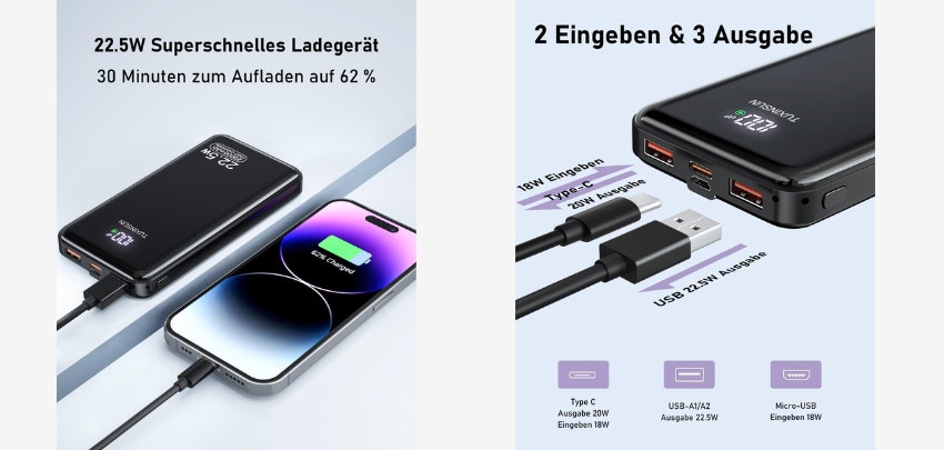 TUXINSUN-Powerbank-20000-mAh-Detail