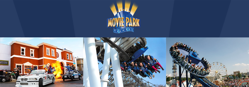 Tageskarte für den Movie Park Germany ab 24€ - optional mit Burger-Menü
