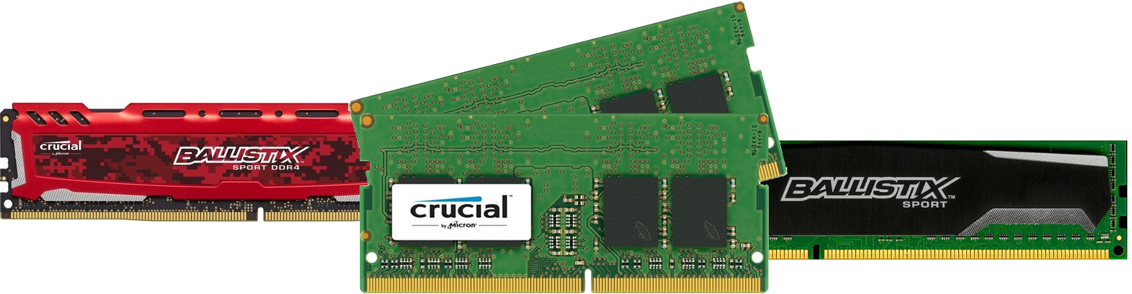 Arbeitsspeicher-Schnäppchen in der Übersicht - z. B. Crucial 16GB SODIMM-Kit für 45€