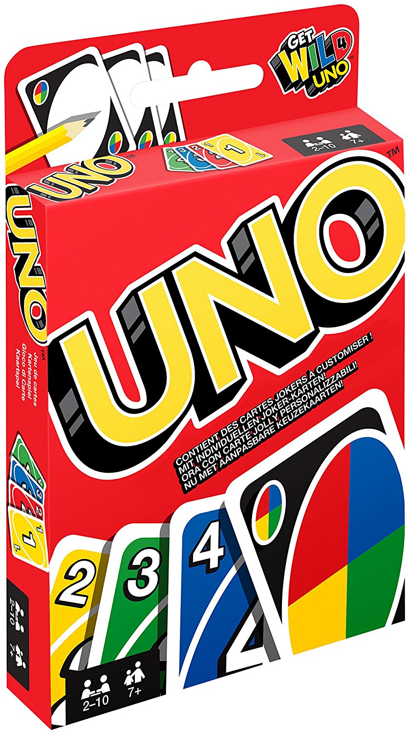 Kartenspiel Mattel W2087 - UNO für 4,49 EUR 
