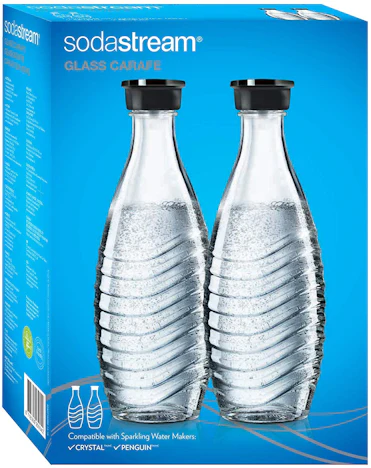 SodaStream DuoPack Glaskaraffe für Geduldige