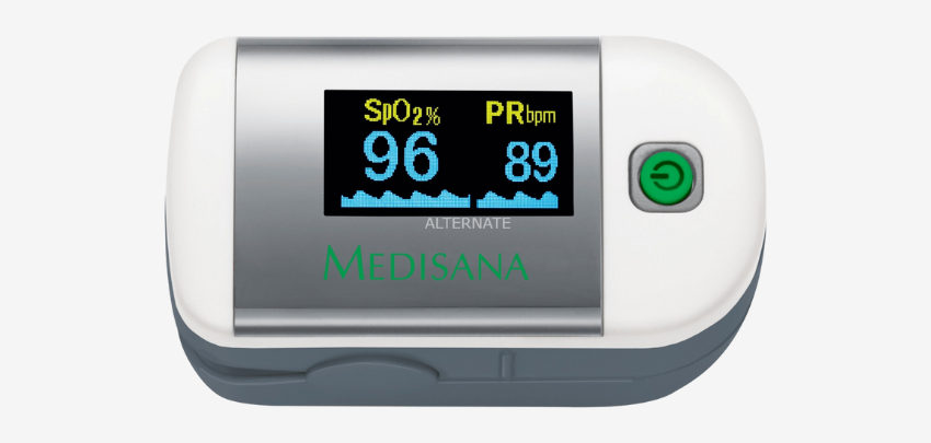 Medisana PM 100 für 15€ - Pulsoximeter, OLED-Display, One-Touch Bedienung