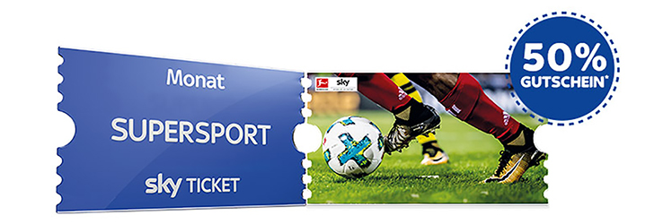 WOW Live-Sport Abo (ehem. Sky Supersport Ticket) für 14,99€ - 50% Rabatt für Neukunden
