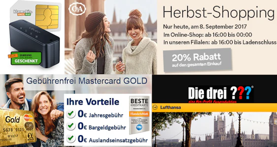 Highlight-Angebote: Die besten Schnäppchen am 08.09.2017