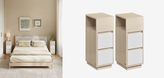 Dank Gutscheincode 👍 VASAGLE Nachttische für 48€ - 2er Set