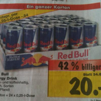 24x Red Bull -- Knallerpreis
