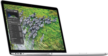 Apple MacBook Pro 15" Retina (MC975) für 1599€ - generalüberholtes MacBook mit 2880 x 1800 Pixeln