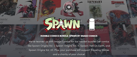 Humble Spawn Comics Bundle - Spawn Origins 1-20, Hell on Earth, Resurrection etc.