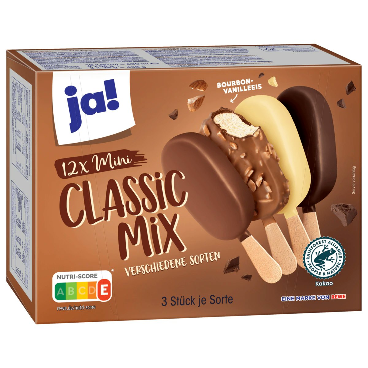 1681922150632 ja! Eis am Stiel Mini Classic Mix 12x50ml