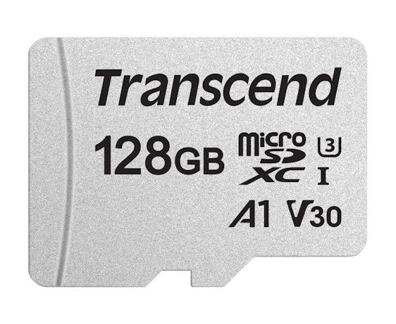 Transcend 128GB microSDXC/SDHC 300S Speicherkarte TS128GUSD300S für 15,79 EUR