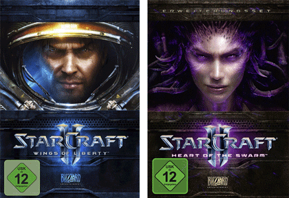 Lokal: StarCraft 2 und Heart Of The Swarm für 17,98€